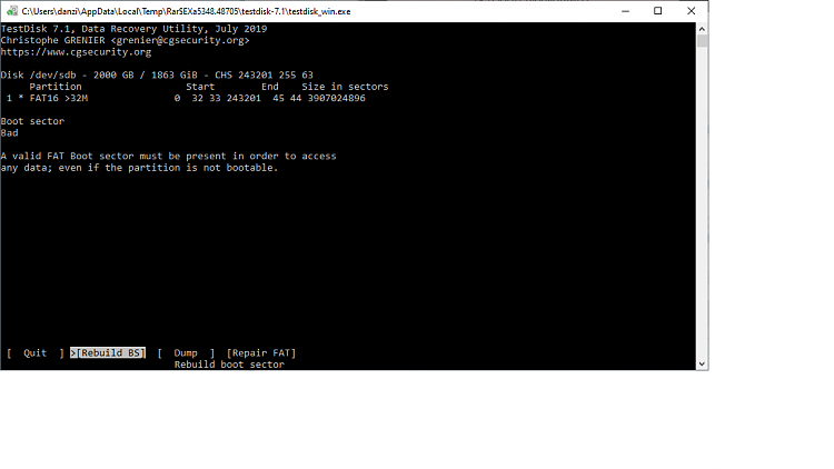 I have connected two harddisk to my server. My data is in one Harddisk and the backup of... 312446d1609144381t-harddisk-raw-test-disk-5.png