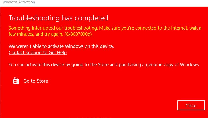 Windows Activation Error, And Troubleshooting Tool Error 3129968a-8baa-444c-974e-a505eeac044c?upload=true.png