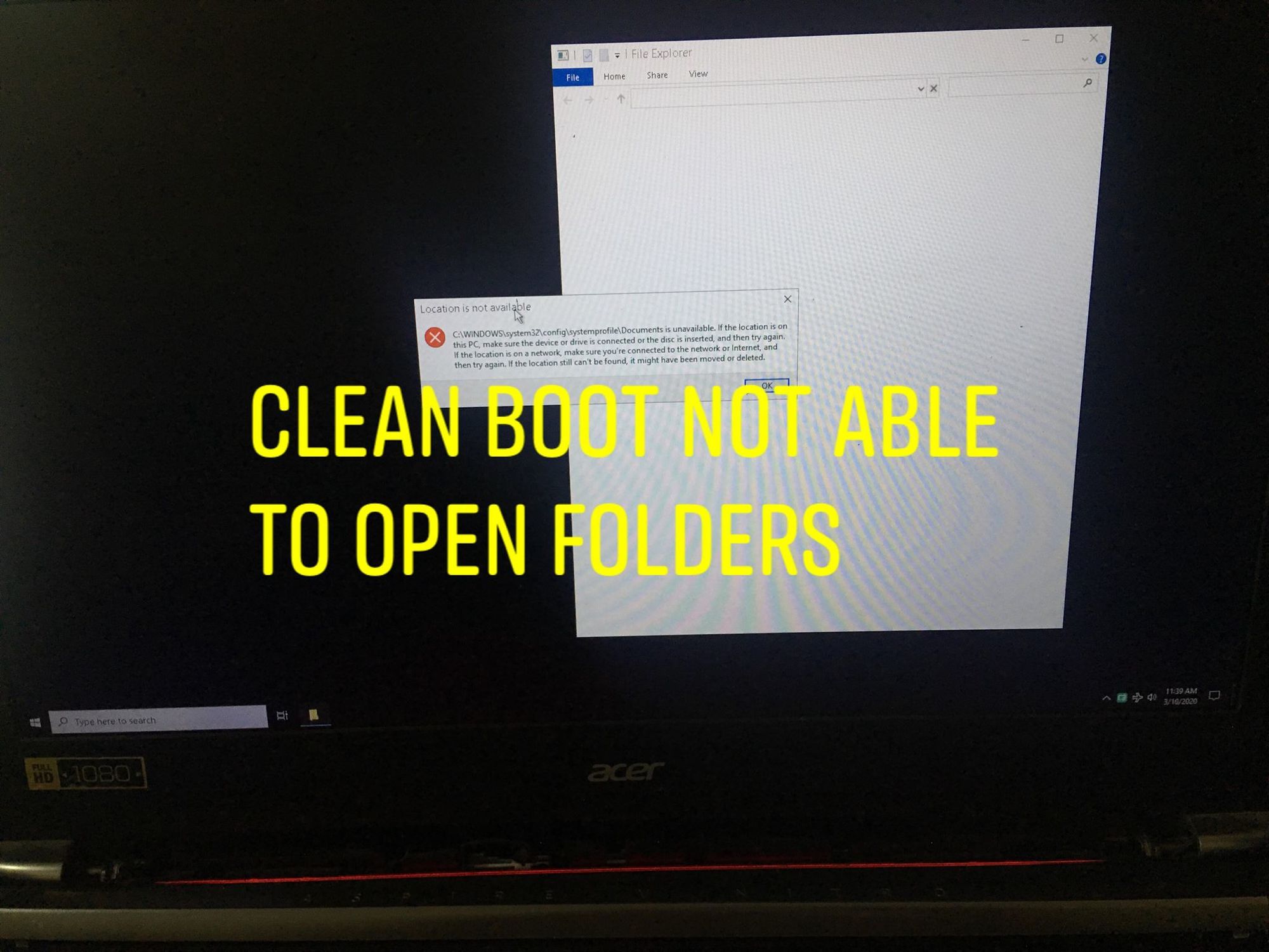 Logged in, screen is black/blank/empty, I can see/use the mouse, no taskbar, no desktop... 312ff52f-f7f2-4c5a-aed8-250ea6f8d043?upload=true.jpg
