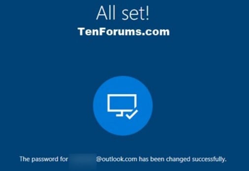 Windows 10 User login spins at Welcome screen. Unable to switch to Safe Mode 313437d1609781572t-windows-10-user-login-screen-all-set-password-changed-successfully.jpg