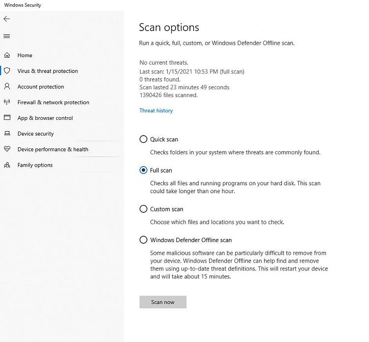 After months, Microsoft finally fixed an annoying Microsoft Defender Antivirus issue 314779d1610782444t-how-fix-microsoft-defender-ten-forums-defender-part-7-01152021.jpg