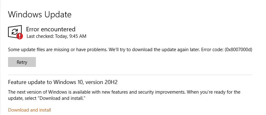 Windows Update KB4592438 : error code error 0x8007000D missing files or have problems 314b92fb-9caa-40c6-95c7-5789fa718ff9?upload=true.png