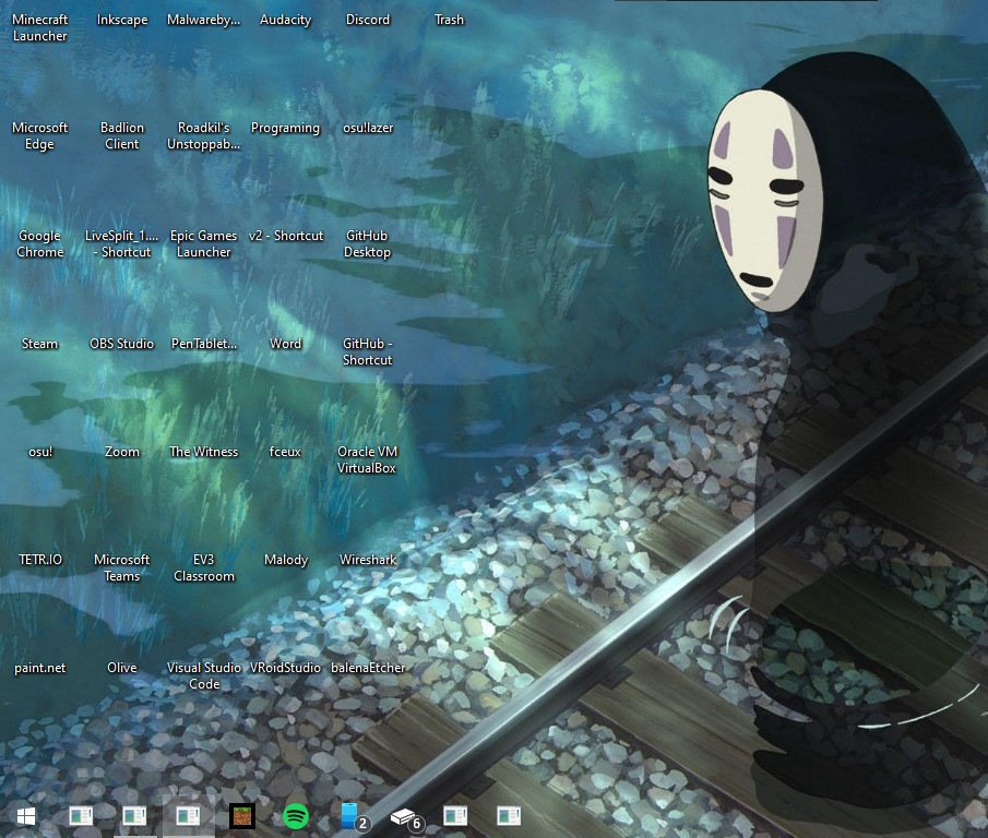 Desktop applications not having icons, just text. 3150c81b-36d0-475e-b034-7a698fb92580?upload=true.png