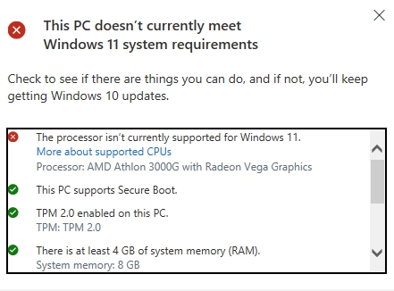AMD Athlon 3000G , in my system not able to update to windows 11 31554605-0792-4ee3-abbf-e5bb4c656cae?upload=true.png
