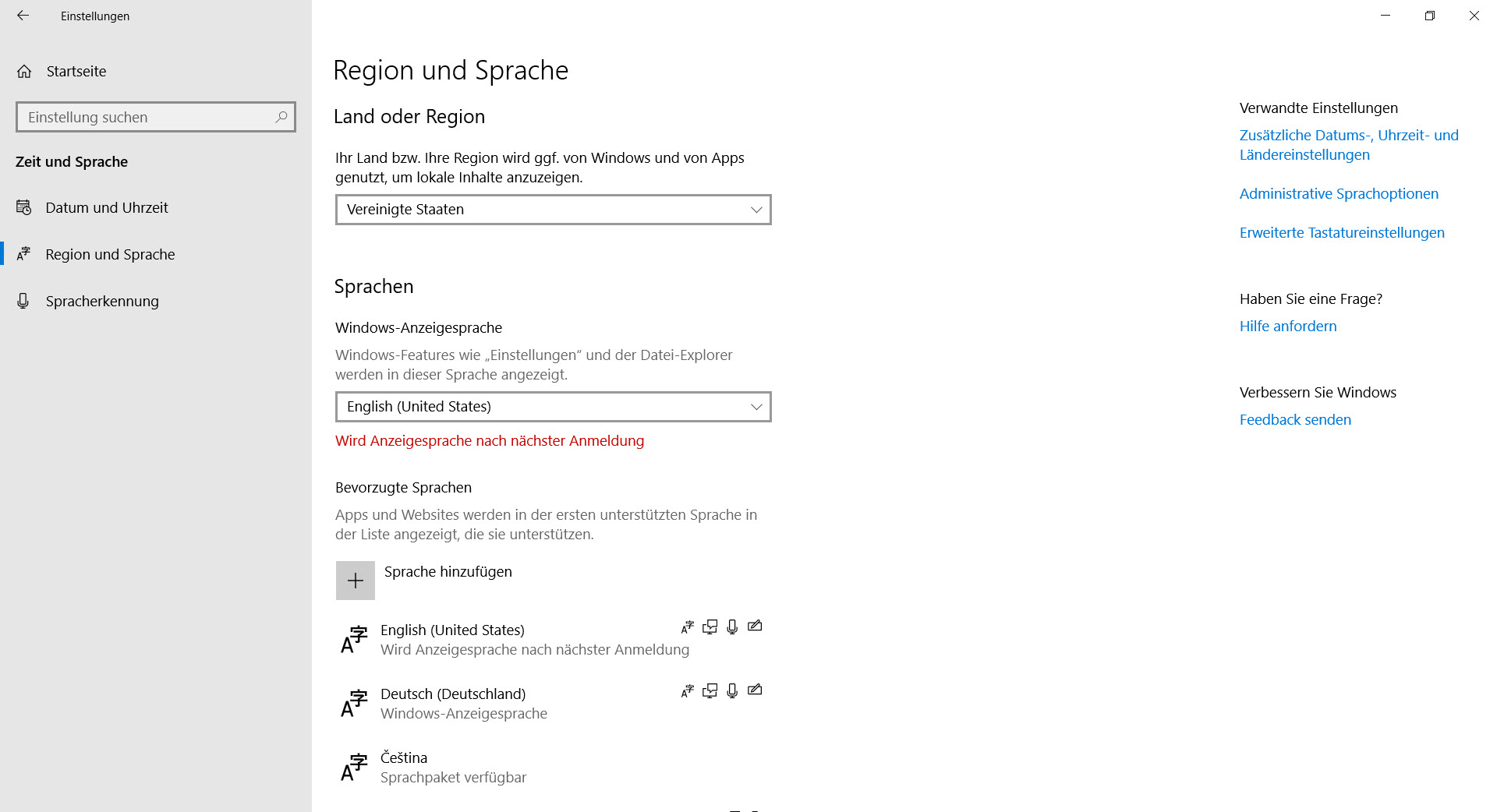 How do I permanently get rid of the German Language Pack? 31557370-ea40-4723-8d4f-fb86e3fcfa9a?upload=true.jpg