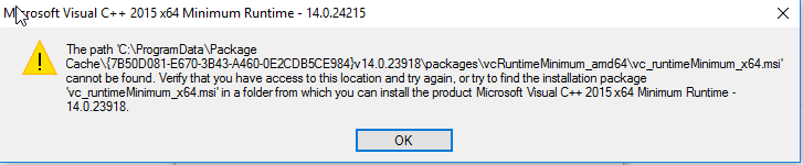Microsoft visual C++ 2015-2022 Cannot repair or uninstall because of error 0x80070641 316277t-microsoft-visual-c-2015-error-when-running-steam-games-2017-03-23-20_43_13-file-explorer.png