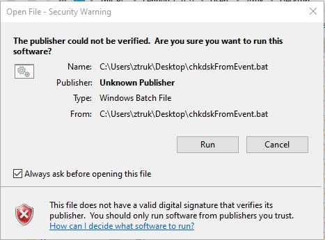 Can you help me debug my DSOD - Opening Threat Following This Article : BSOD Finding and... 317146d1612205736t-batch-files-use-bsod-debugging-securitywarning.jpg