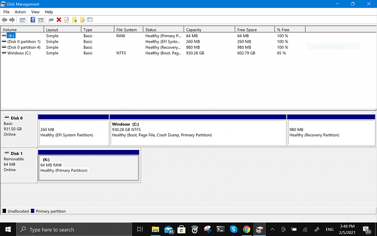 SanDisk Cruzer USB stopped working after Windows Update 317725d1612569176t-sandisk-usb-cruzer-corrupted-diskmgmtfull.png