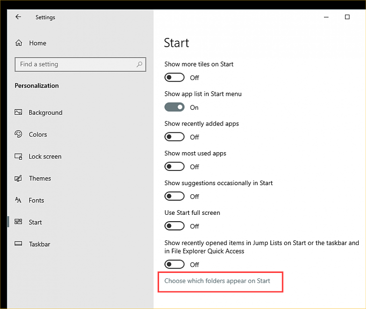 how do i fix the issues regarding my settings and windows start menu 317868d1612653228t-start-menu-list-settings-image1.png