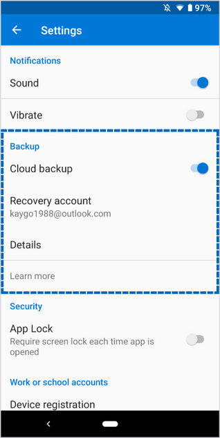 New Microsoft Authenticator version released for Android - October 24 318x633?v=1.png