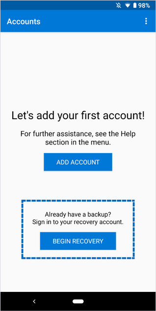 New Microsoft Authenticator version released for Android - Sept. 11 318x634?v=1.png