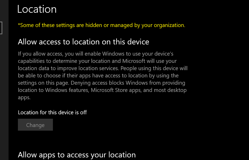 Some of these settings are hidden or managed by your organization. 31bffea1-a94d-45e4-85bd-a593af3564ee?upload=true.png