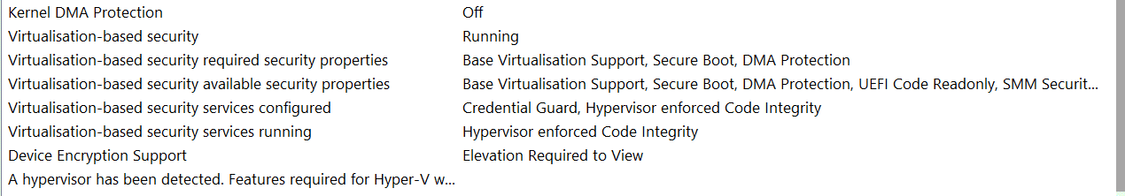 Credential Guard is configured but unable to run and unable to run vnware workstation 14 pro 31ca6c24-e70a-4095-b4d0-6f00650fee4b?upload=true.png
