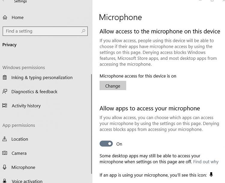Couldn't connect to your camera or microphone Your camera or microphone are either not... 322400d1615588176t-your-camera-microphone-blocked-windows-10-microphone-setting.jpg
