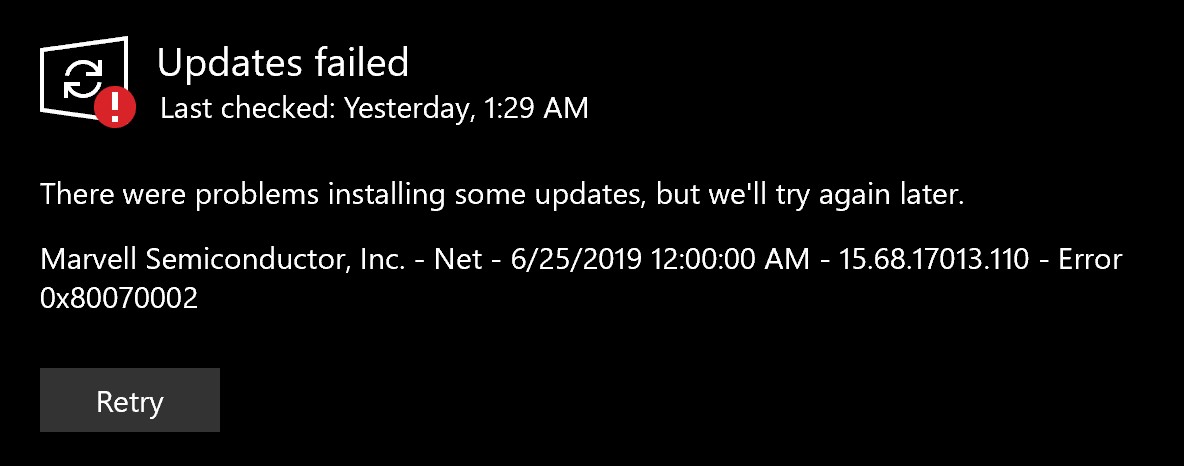 marvell avastar issue after 31 July update on  surface book 2. 324da633-4641-4509-a34d-c711adf413d4?upload=true.jpg