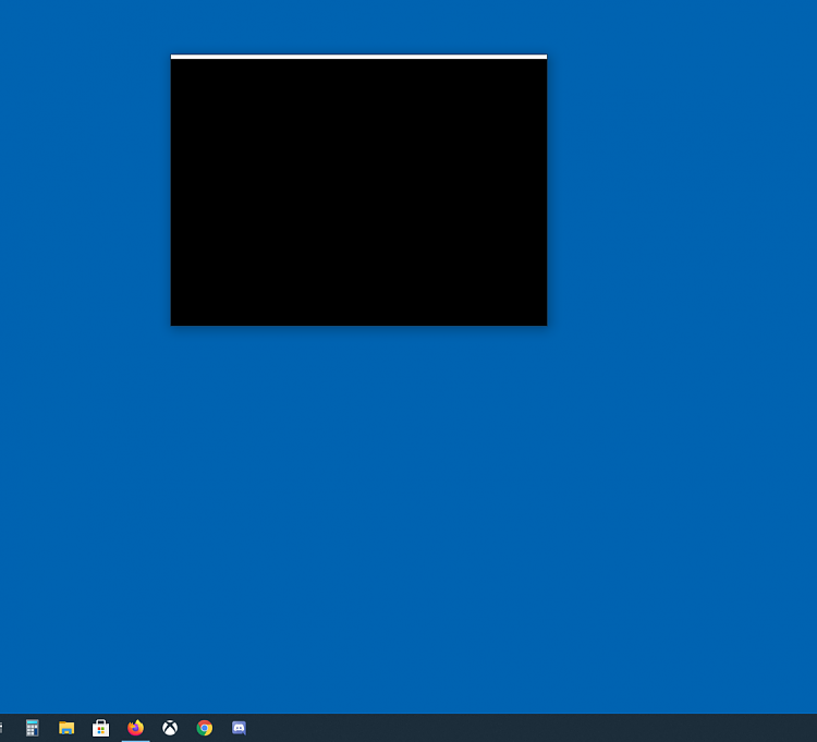 How do I get the white box to disappear or is something else wrong with my lap top? 325015d1616990582t-weird-white-black-box-wont-disappear-desktop-wtfisthis2.png