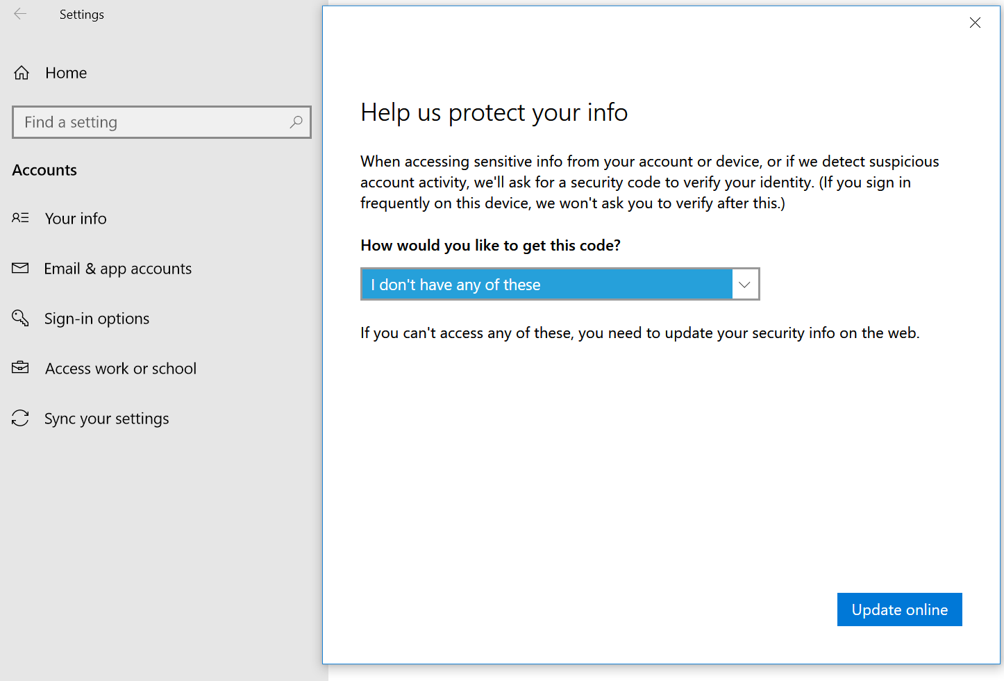 I CAN'T VERIFY IDENTITY OF USER ACCOUNT ON WINDOWS 10 326e16aa-f83d-4e3c-982a-525a37eafa76?upload=true.png