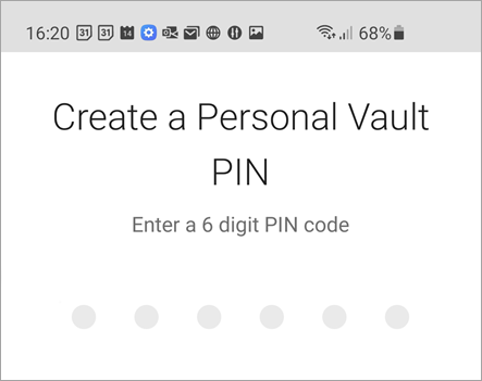 how do I access my onedrive account using 365 on my samsung tv 327584d1618466825t-onedrive-personal-vault-accessing-android-device-2021-04-15_08-05-45.png