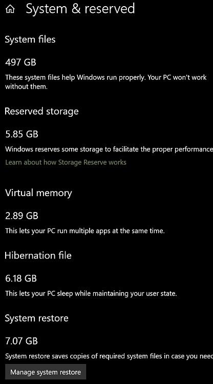 Why storage settings> Installed Apps not showing same storage sizes for the apps as... 331832d1620464039t-storage-showing-double-actual-ssd-size-capture2.png