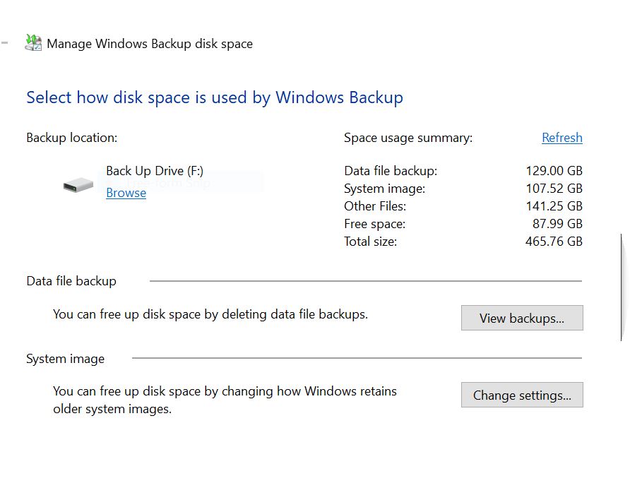External Backup Drive  (see snip attached) 334d5e09-7531-45cd-b64a-d2a58ee8326b?upload=true.jpg