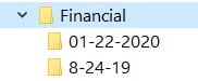 Windows Explorer left pane arrows won't expand the folder 338072d1624232395t-file-explorer-expand-selected-folder-left-pane-picture0001.jpg