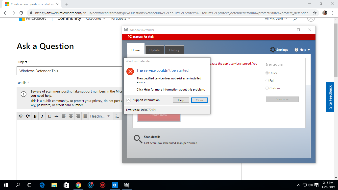 Windows Defender'This Service Couldn't be Started' 33beacbf-749c-422b-93af-8cb91ce756b6?upload=true.png