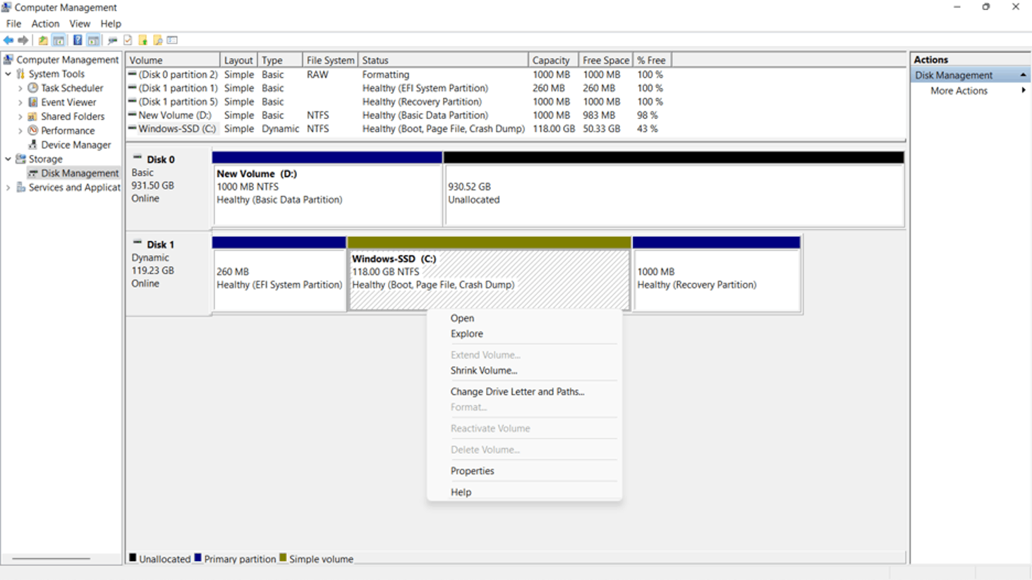 Extended volume grayed out 33f234f3-9971-49ea-9c04-719865ad4ace?upload=true.png