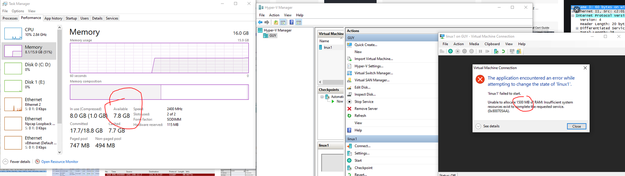 Hyper V can't allocate memory even though tons of memory are available... 33f474a2-4cf8-4ff7-92b7-1b21cc3f468b?upload=true.png
