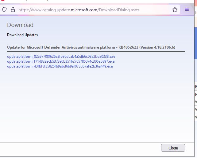 microsoft defender antivirus antimalware platform keep appearing multiple times 340380d1626181011t-windows-defender-antivirus-antimalware-platform-update-issues-clipboard01.jpg