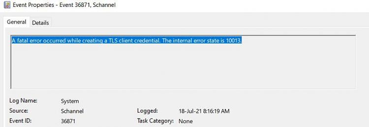 Enumerate credentials in events viewer. 340813d1626567662t-tls-client-credential-error-event-viewer-system-eventviewer2.jpg