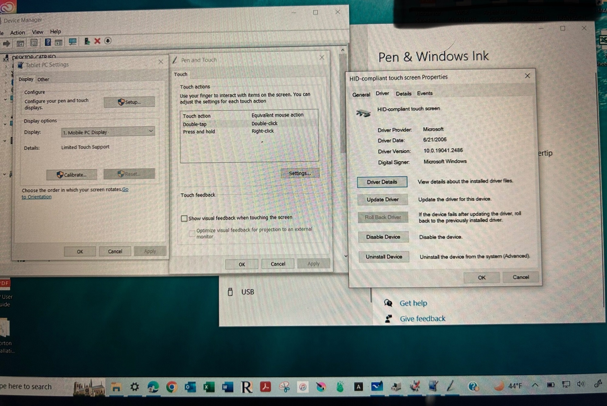 Active pens & Stylus don't register on laptop touchscreen but finger does. 3423e7a5-2e05-4115-b182-71ac5321c098?upload=true.jpg