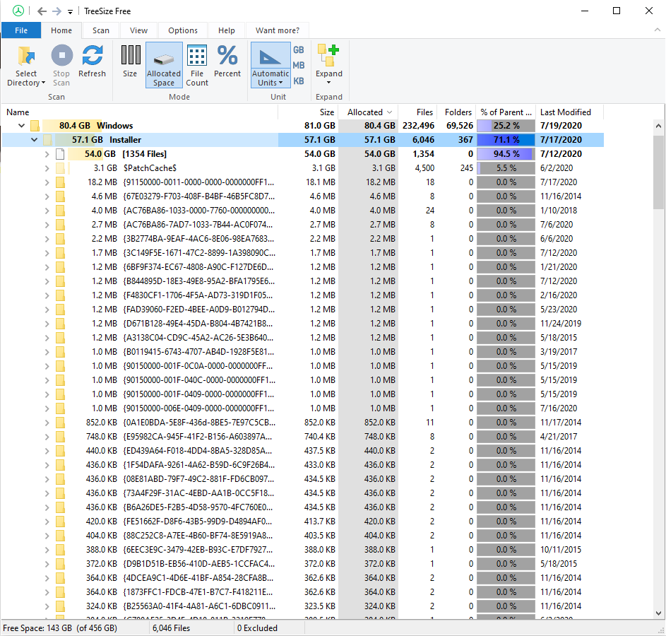 Abnormally large Windows 10 folder. 342a287c-87cc-48a5-a7cb-4dce3ab1fae9?upload=true.png