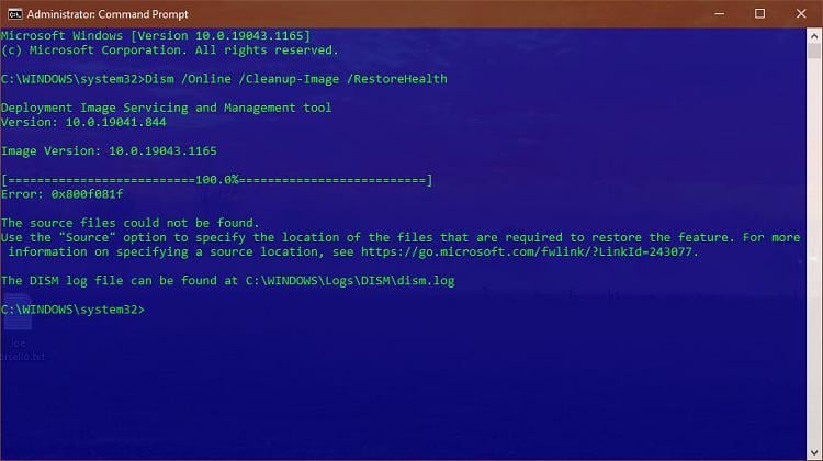 DISM Error 0x800f081f when Restoring Health 343281d1628784549t-dism-error-0x800f081f-repair.jpg