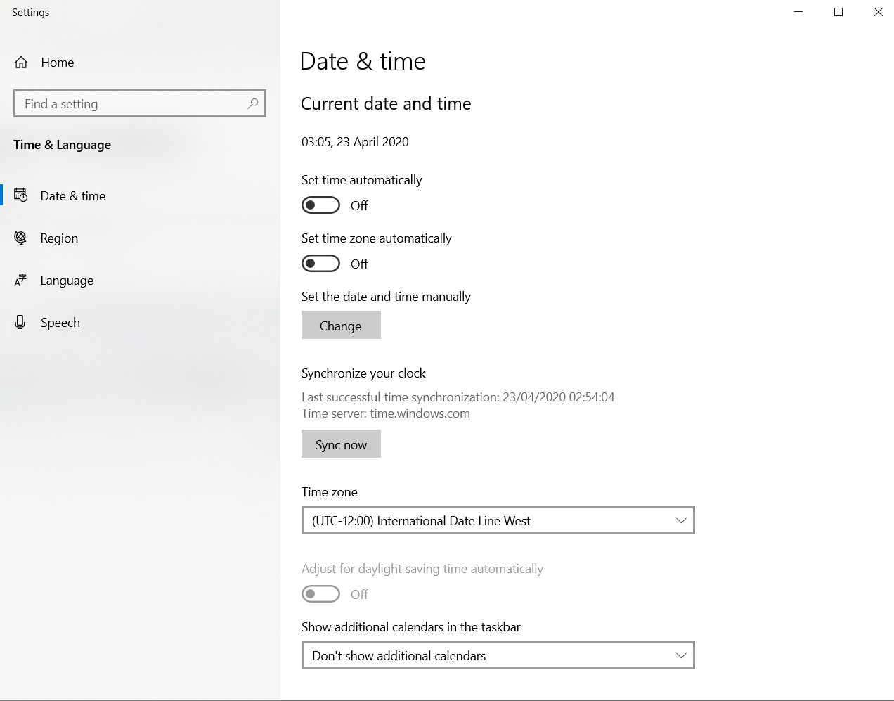 Why can't I set the correct time zone on my clock? 3433a1e0-e2de-4d95-acc9-e779ad267331?upload=true.png