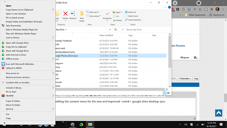 The context menu has dropped the option to sync with Google Drive 343827d1629315457t-edit-google-drive-desktop-sync-context-menu-screenshot-10-.png