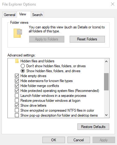 I unhid and hid my AppData folder and some of the folders in it- that messed up my Windows... 345125d1630656144t-safe-unhide-appdata-folder-file_explorer_hidden_files.jpg
