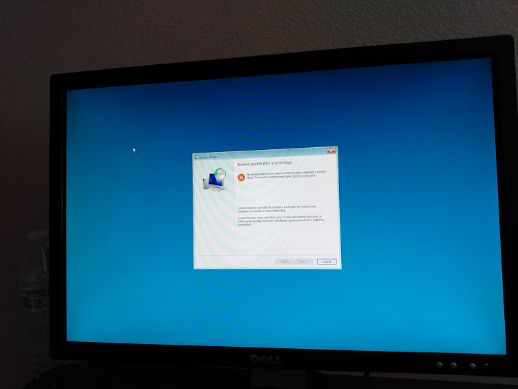 when I open system settings windows 11 I get the memory error message every time 346877d1632432932t-opening-system-protection-settings-error-message-untitled.png