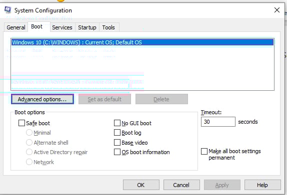 Windows is stuck on a “choose an operating system screen” 347681d1633290810t-how-bypass-choose-operating-system-blue-screen-msconfig-boot-tab-windows-10.jpg