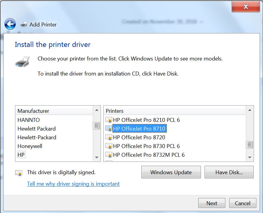 my computer does not connect to the HP Office Pro 8715 printer.  Bluetooth is connected but... 34769707-4e8f-44c5-8453-a6516834c2b7?upload=true.jpg