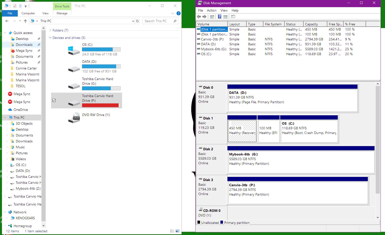 Anyone else's drive labels occasionally not displaying in file explorer? 34e233ce-0465-4ca8-96e7-2ddcea47855e?upload=true.jpg