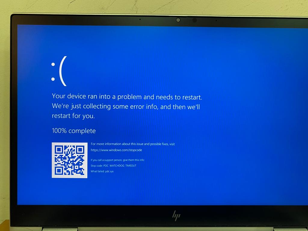 Win10 Blue Screen Error PDC WATCHDOG TIMEOUT 34ecac03-c735-4245-9796-71cf59088e1b?upload=true.jpg