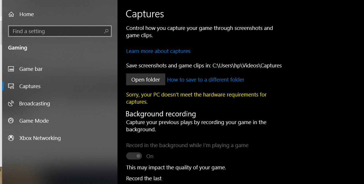Game DVR problem: sorry, your pc does meet the minimum requirements 34f398c6-7cfe-42f5-94f1-f832cf582663?upload=true.png