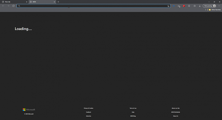 Cannot open tabs on msn 350284d1635775363t-edge-opens-msn-split-second-new-tab-bug.png