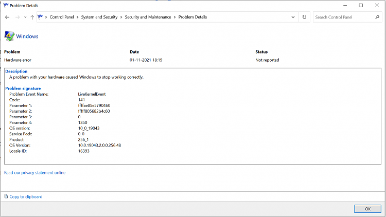 Windows 10 random black screen hang 350479d1635946250t-intermittent-black-screen-hang-while-doing-random-tasks-hardwareerror1.png