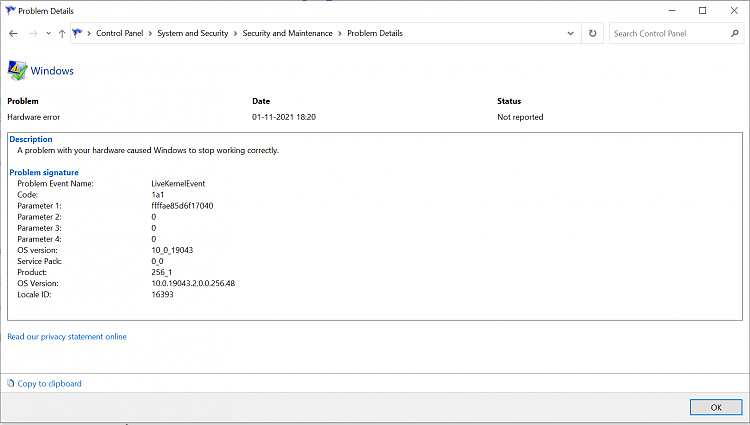 Windows 10 random black screen hang 350480d1635946250t-intermittent-black-screen-hang-while-doing-random-tasks-hardwareerror2.png