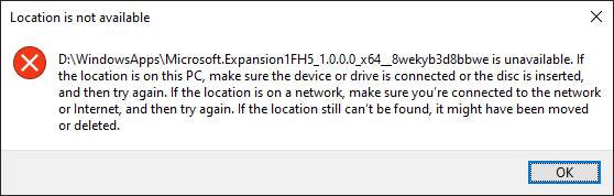 Unable to open notepad, terminal or anything else in the WindowsApps folder in C: 350659d1636079208t-unable-delete-windowsapps-folder-exp3.png