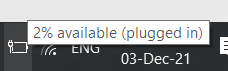 After KB5058411 update my device charged up to 80 percent then the plugin icon remains but... 353718d1638510845t-battery-not-charging-beyond-31-percent-image.png