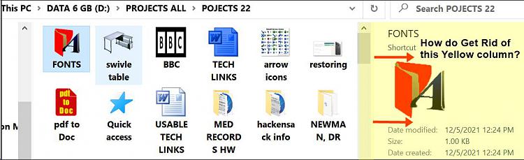 How do I get rid of the yellow number on my screen 353903d1638733502t-how-do-i-get-rid-yellow-column-yellow-column.jpg