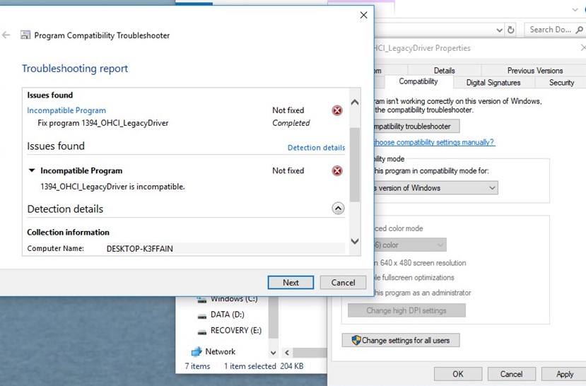 1394 Legacy Driver Crashing Windows 10 353d3245-dbe1-452a-af8f-3cf4abf8d1c3?upload=true.jpg