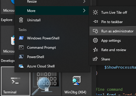 Can't open windows terminal as administrator? 355661d1640431822t-failure-run-windows-terminal-administrator-asdf.png
